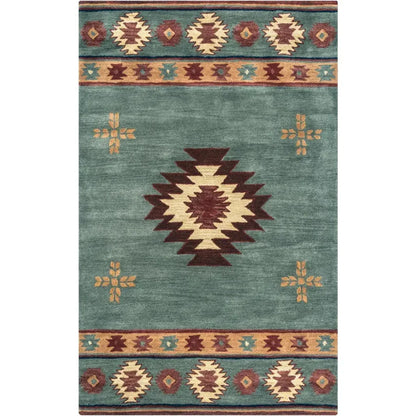 Deal Gray Blue Round Area Rugs For Dining Room - LOOMLAN - LOOMLAN - Area Rugs