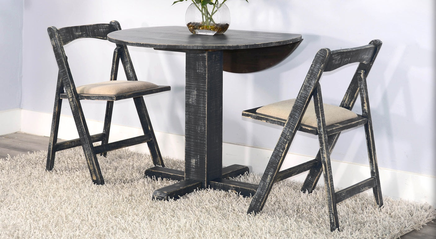 Sunny D Marina Folding Dining Chair 2PC