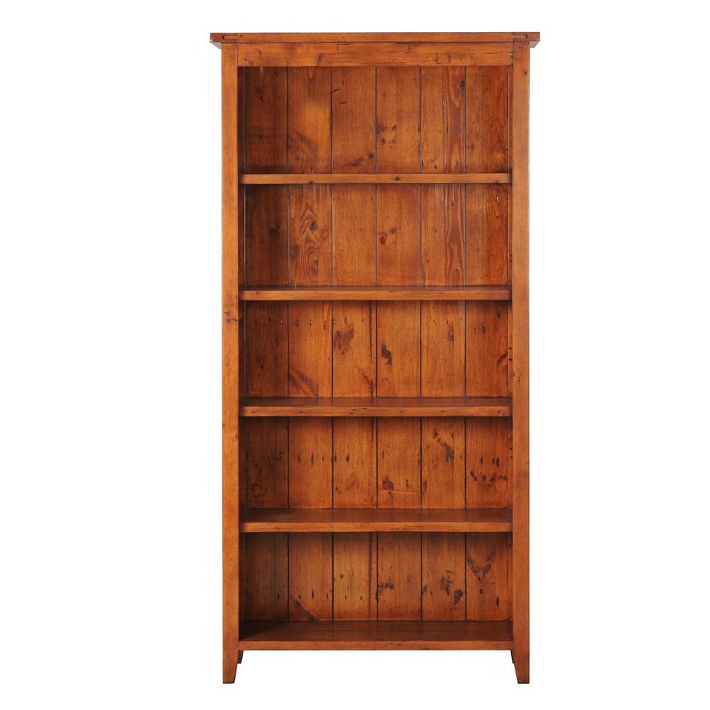 Lifestyle Five Shelves Wood Bookcase