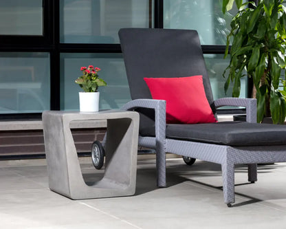 Darwin Concrete Outdoor End Table