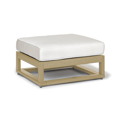 Palm Beach Poly Lumber Square Ottoman Sunbrella Cushion