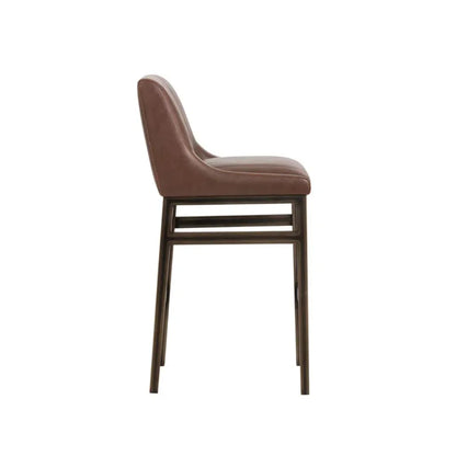 Halden Faux Leather Barstool