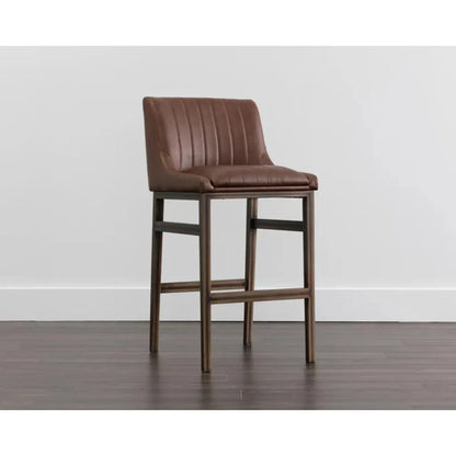 Halden Faux Leather Barstool