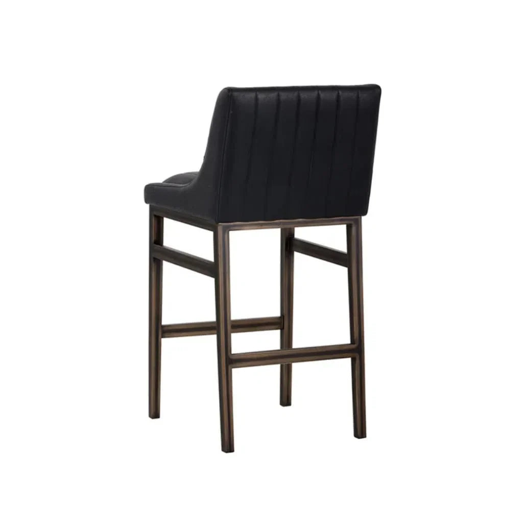 Halden Faux Leather Barstool