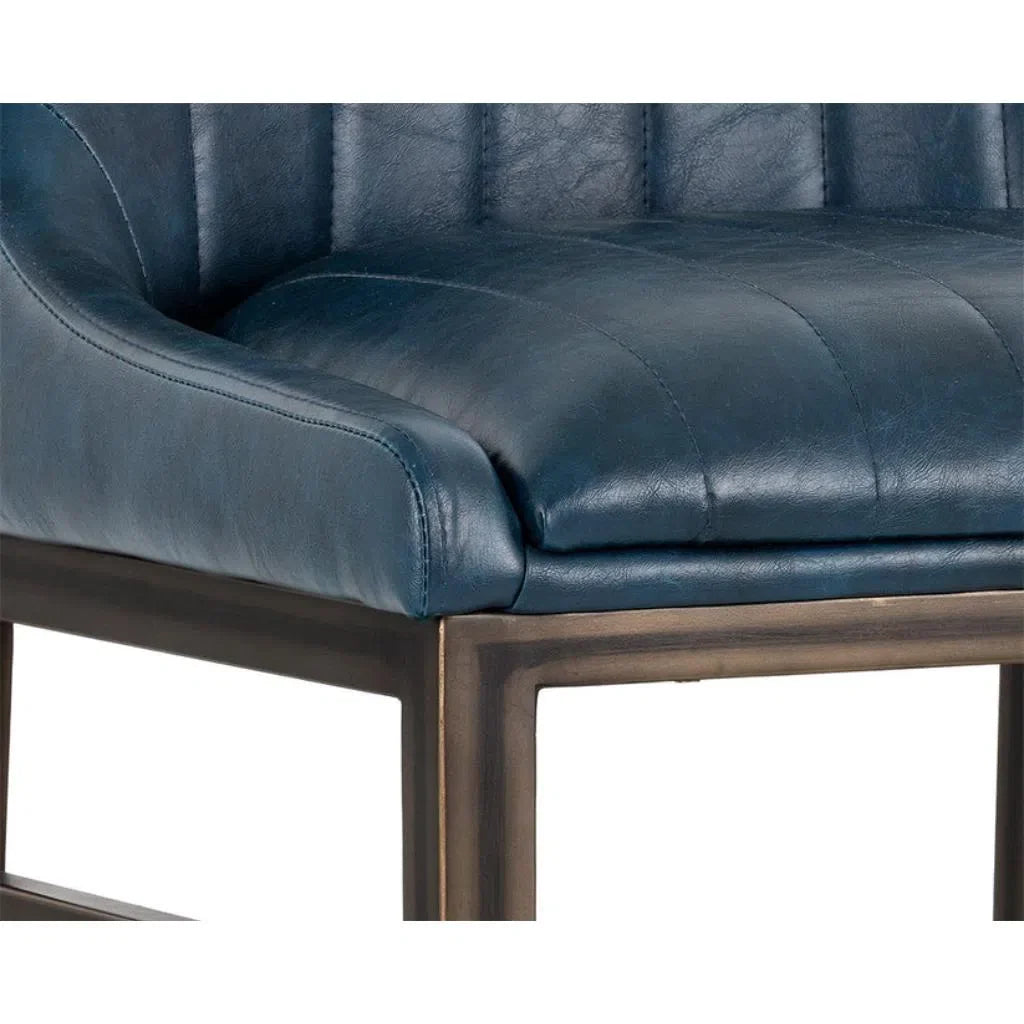 Halden Faux Leather Barstool