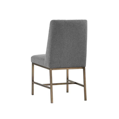 Leighland Leather Upholstered Armless Dining Chair (Set Of 2)