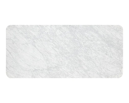 Ambrosia Dining Table Marble  Antique Brass Base