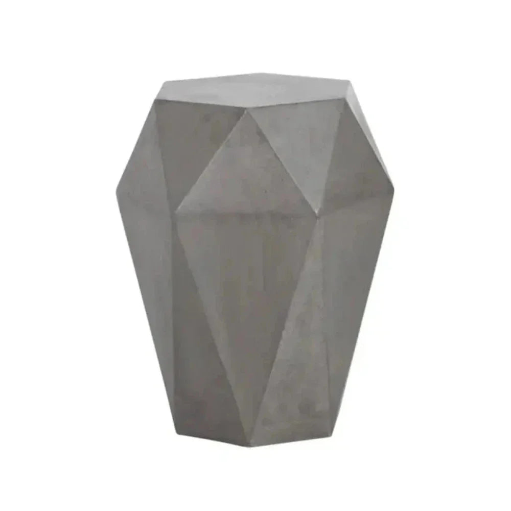 Constance Geometric Shaped Outdoor End Table