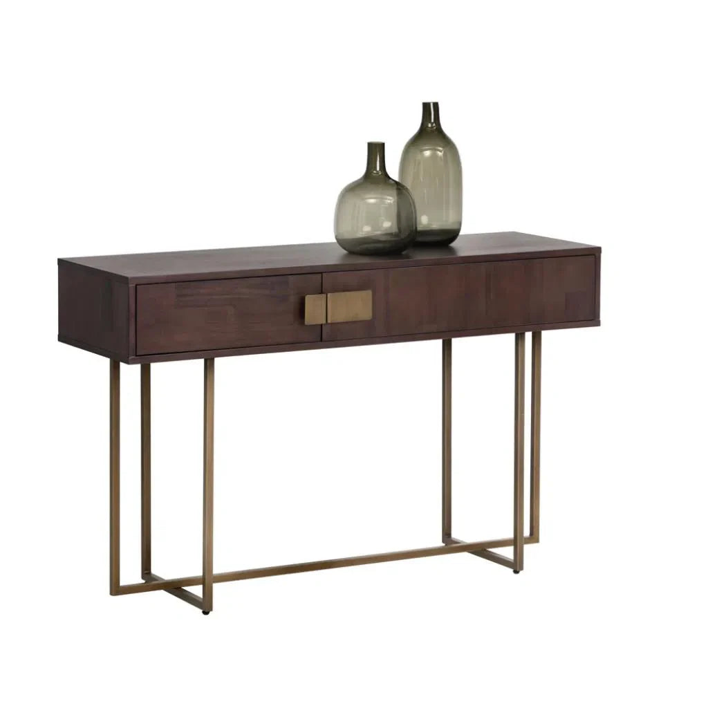 SUNPAN Jade Wooden Rectangular Console Table