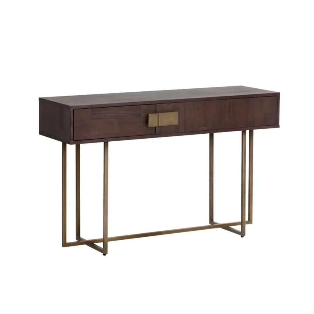 SUNPAN Jade Wooden Rectangular Console Table