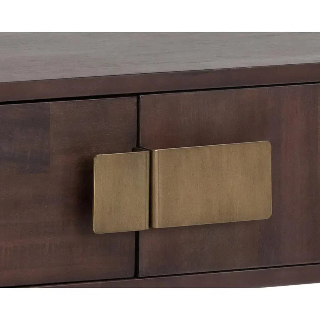 SUNPAN Jade Wooden Rectangular Console Table