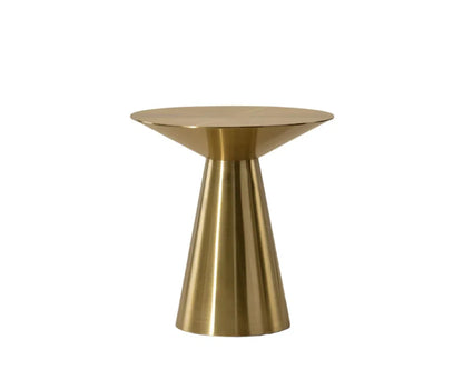 SUNPAN Carmel Stainless Steel Round End Table