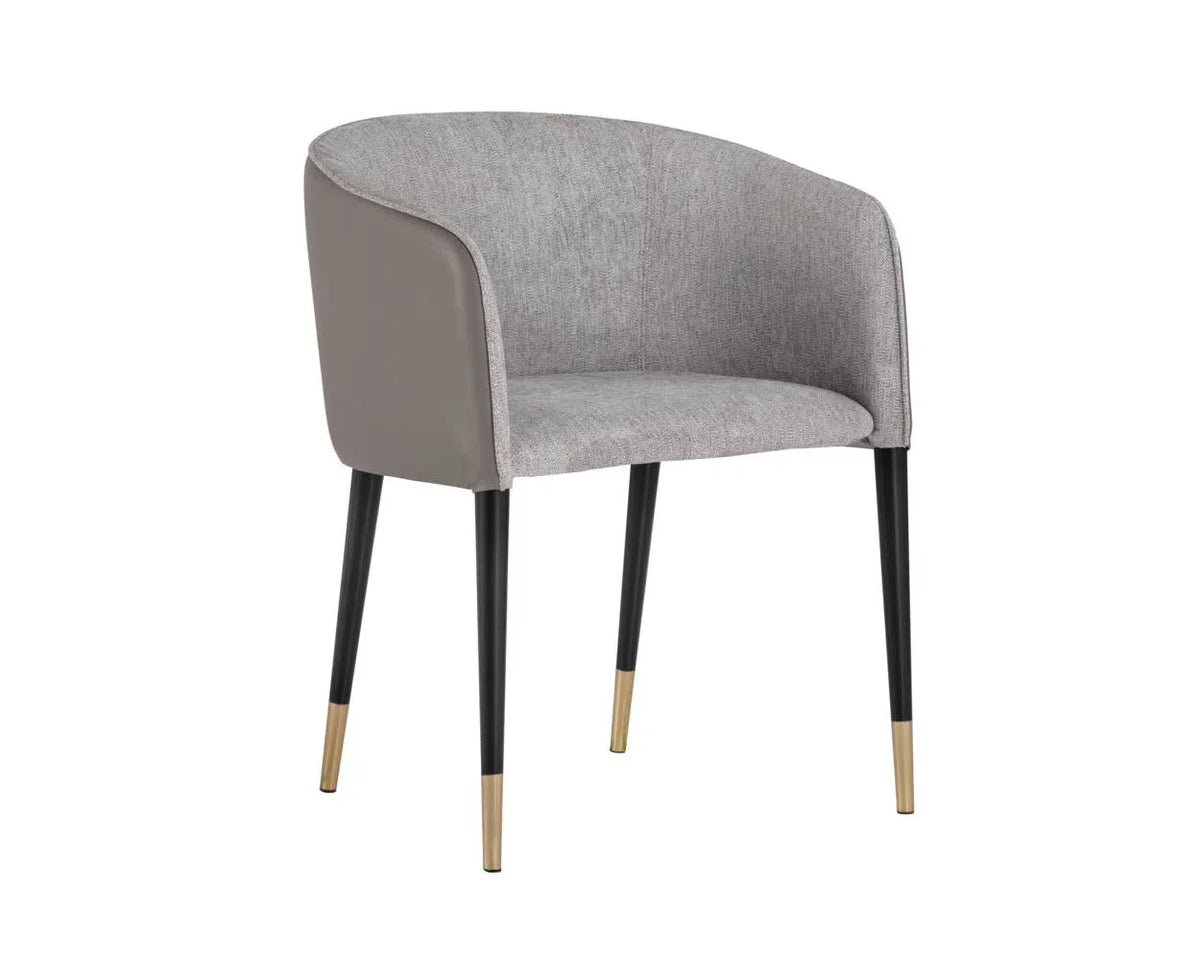 SUNPAN Asher Barrel Back Dining Armchair