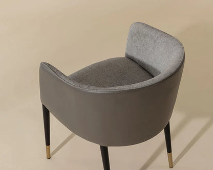 SUNPAN Asher Barrel Back Dining Armchair