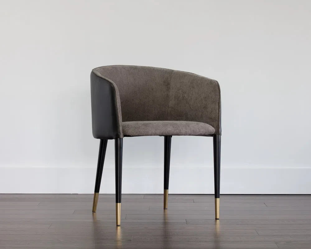 SUNPAN Asher Barrel Back Dining Armchair