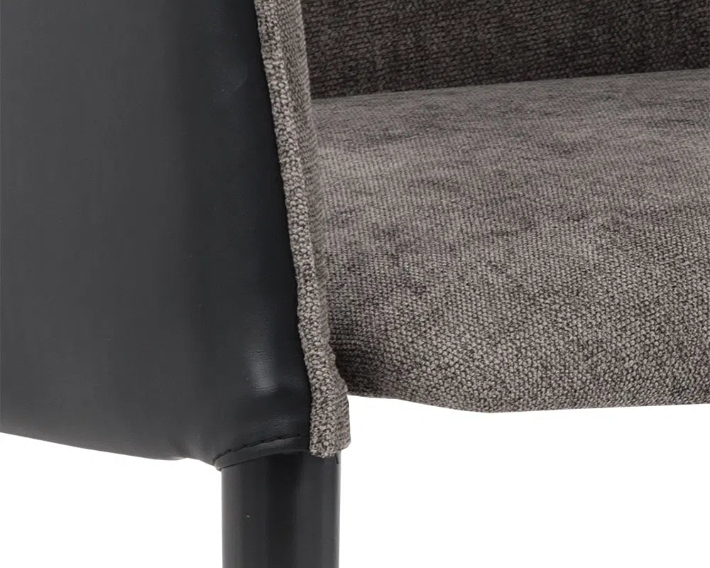 SUNPAN Asher Barrel Back Dining Armchair