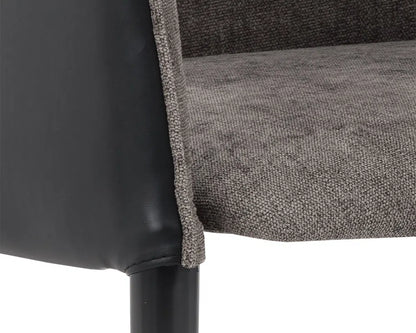 SUNPAN Asher Barrel Back Dining Armchair