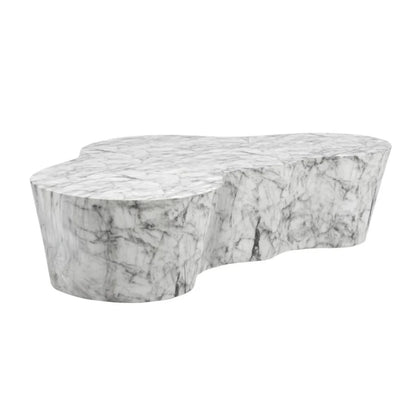 Ava Concrete Outdoor Geometric Coffee Table