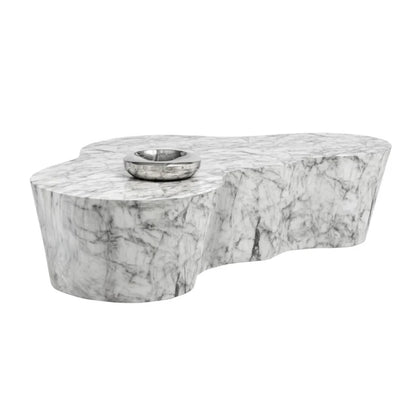 Ava Concrete Outdoor Geometric Coffee Table