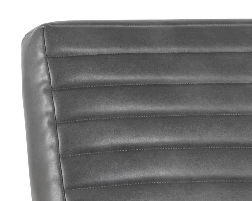 Peyton Leather Upholstered Lounge Chair