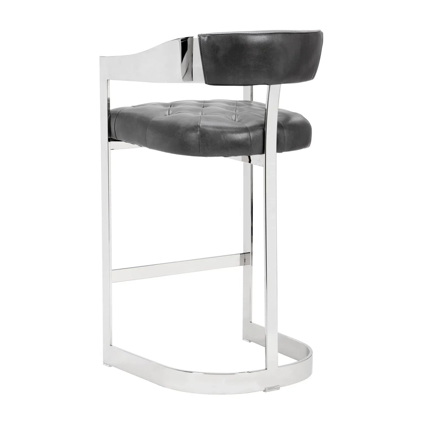 Beaumont Leather Upholstered Barstool