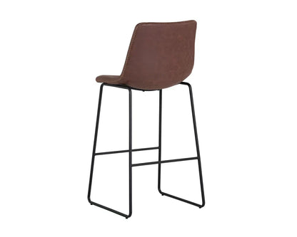 Cal Leather Upholstered Barstool (Set Of 2)