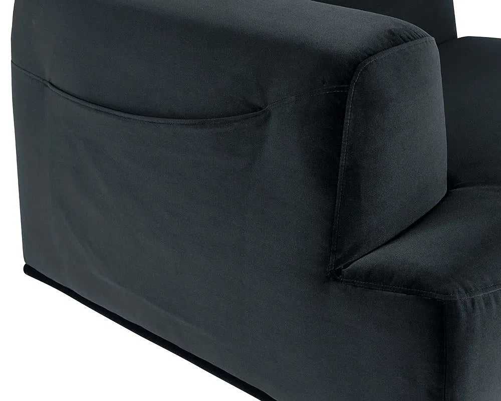 Darren Fabric Upholstered Modular Armchair