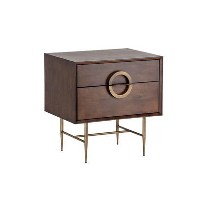 Emery Wooden Handcrafted Nightstand