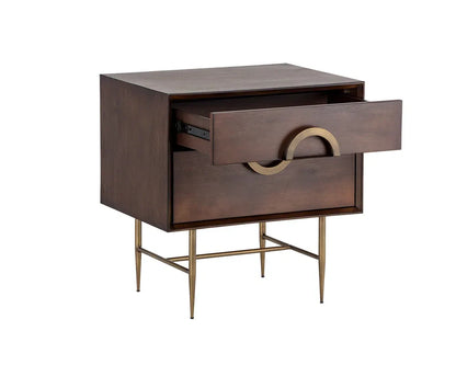 Emery Wooden Handcrafted Nightstand