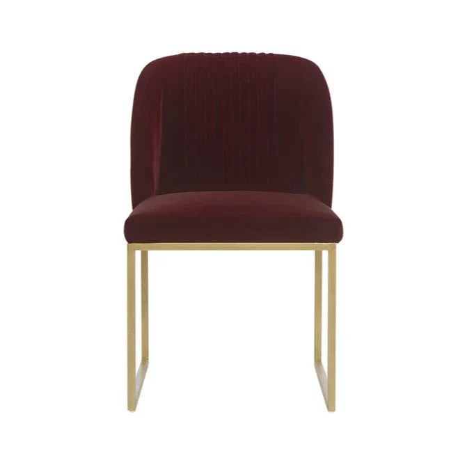 SUNPAN Nevin Fabric Armless Dining Chair 2PC