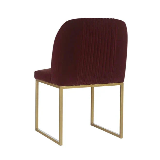 SUNPAN Nevin Fabric Armless Dining Chair 2PC