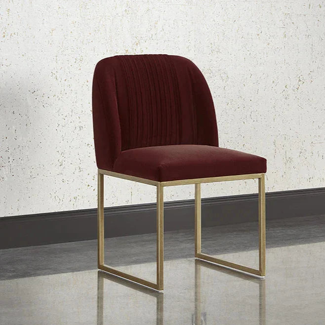 SUNPAN Nevin Fabric Armless Dining Chair 2PC