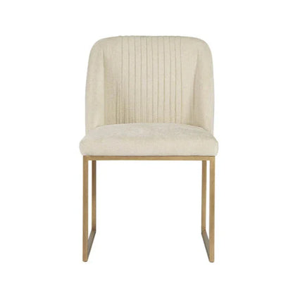 SUNPAN Nevin Fabric Armless Dining Chair 2PC