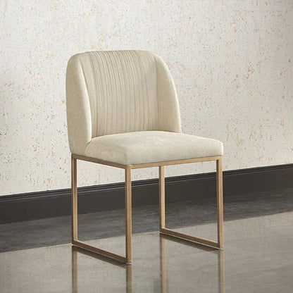 SUNPAN Nevin Fabric Armless Dining Chair 2PC