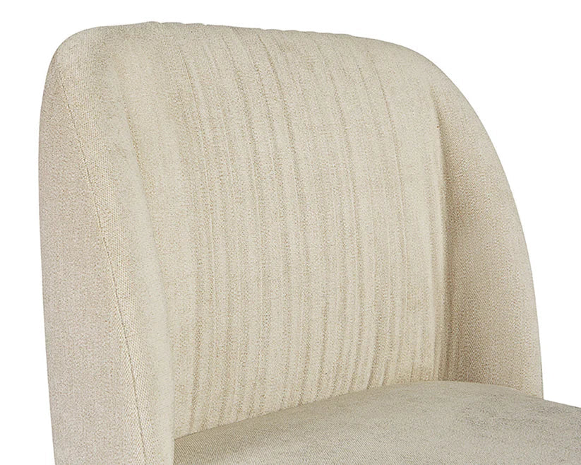 SUNPAN Nevin Fabric Armless Dining Chair 2PC