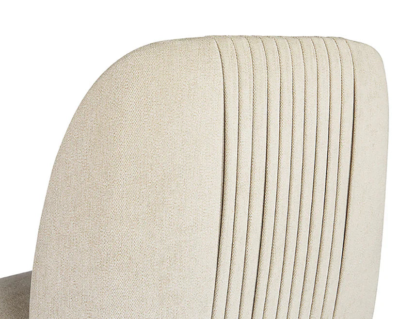 SUNPAN Nevin Fabric Armless Dining Chair 2PC