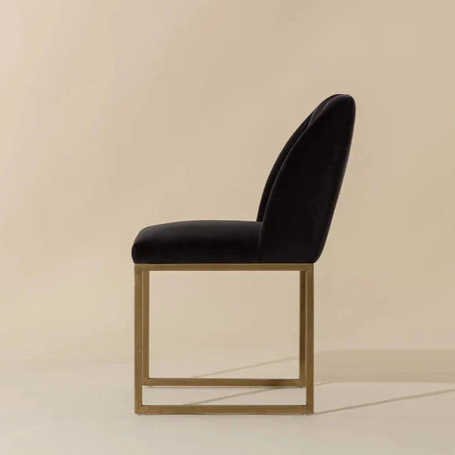SUNPAN Nevin Fabric Armless Dining Chair 2PC