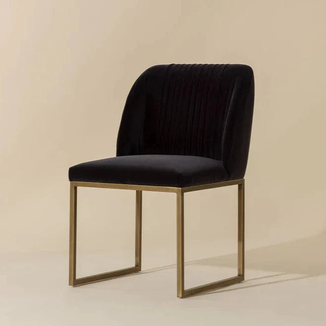 SUNPAN Nevin Fabric Armless Dining Chair 2PC