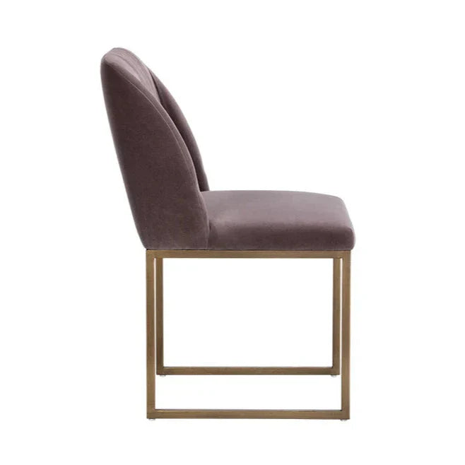 SUNPAN Nevin Fabric Armless Dining Chair 2PC