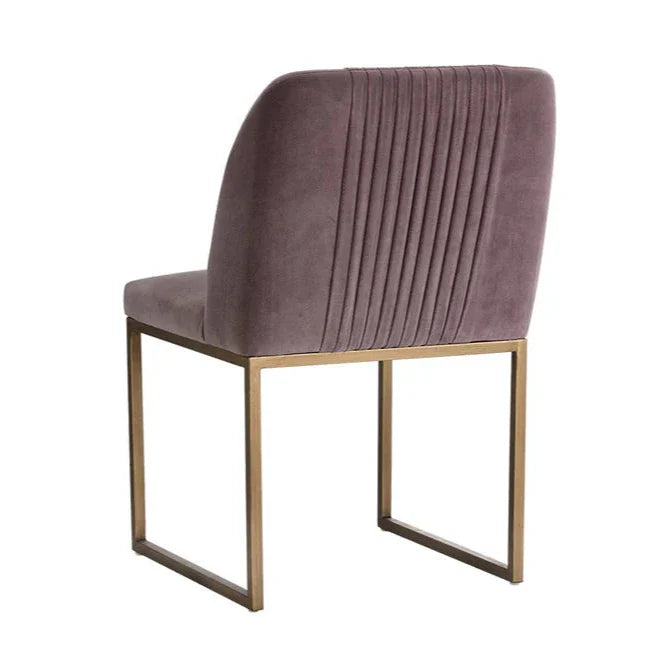 SUNPAN Nevin Fabric Armless Dining Chair 2PC