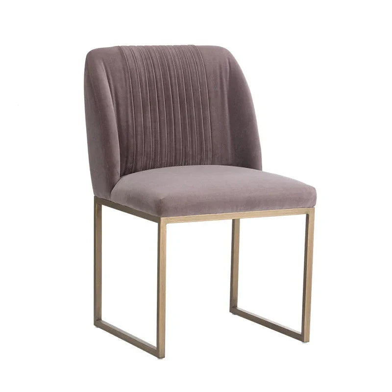 SUNPAN Nevin Fabric Armless Dining Chair 2PC