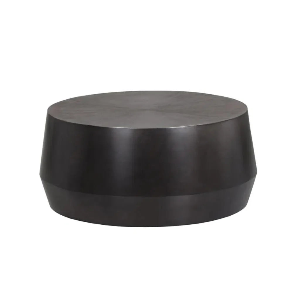 Creed Metal Drum Coffee Table