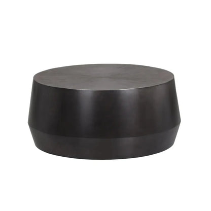 Creed Metal Drum Coffee Table