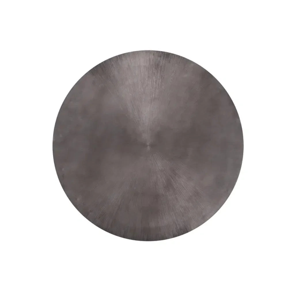 Creed Metal Drum Coffee Table