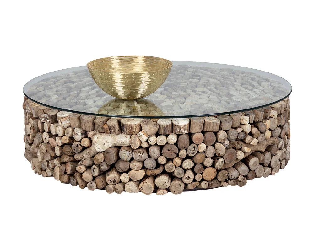 SUNPAN Bickford Coffee Table Handcrafted With Top