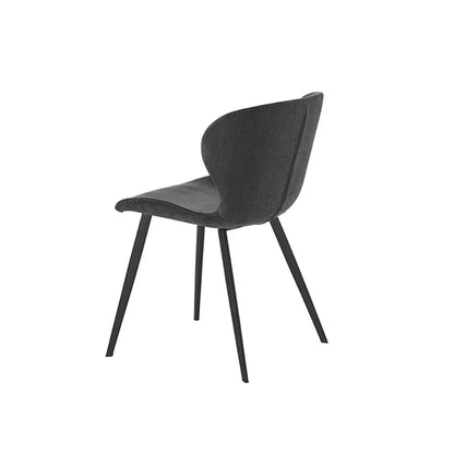 Arabella Leather Upholstered Armless Dining Chair