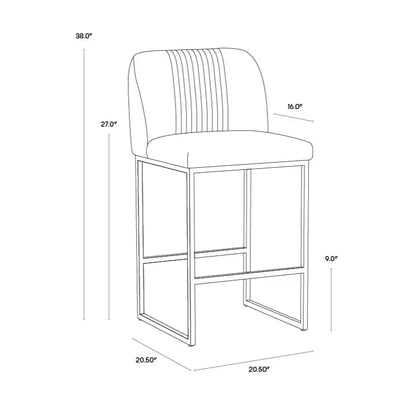 Nevin Modern Counter Stool