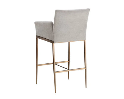 Gesa Fabric Upholstered Barstool