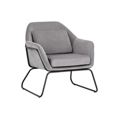 Watts Leather Upholstered Versatile Lounge Chair