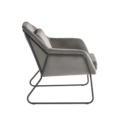 Watts Leather Upholstered Versatile Lounge Chair